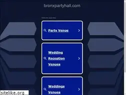 Sites similar to bronxpartyhall.com