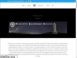 Sites similar to bronxvilleparanormalsociety.com