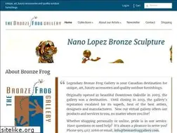 Sites similar to bronzefroggallery.com