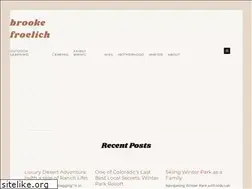 Sites similar to brookefroelich.com