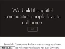 Sites similar to brookfieldcommunities.com