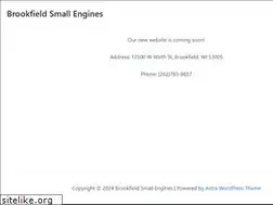 Sites similar to brookfieldsmallengines.com