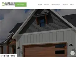 Sites similar to brooklinedoorworks.com
