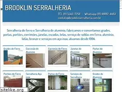 Sites similar to brooklinserralheria.com.br