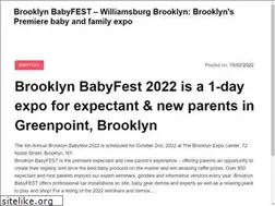 Sites similar to brooklynbabyfest.com