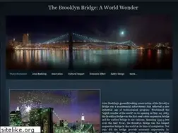Sites similar to brooklynbridgeaworldwonder.com
