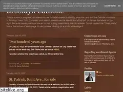 Sites similar to brooklyncatholic.blogspot.com