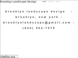 Sites similar to brooklynlandscapedesign.com