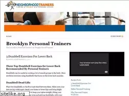 Sites similar to brooklynpersonaltrainers.com