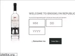 Sites similar to brooklynrepublicvodka.com
