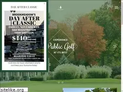 Sites similar to brookmeadowgolf.com