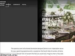 Sites similar to brooksidebanquetcentre.ca