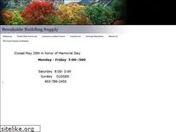 Sites similar to brooksidebuildingsupply.com