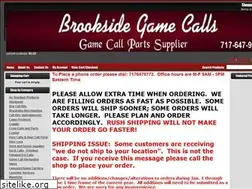 Sites similar to brooksidegamecalls.com