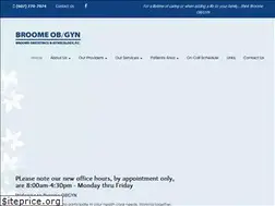 Sites similar to broomeobgyn.com