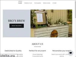 Sites similar to bros-brew.com