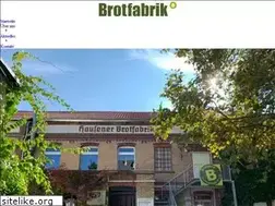 Sites similar to brotfabrik.info