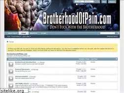 Sites similar to brotherhoodofpain.com