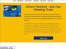 Sites similar to brothersautotransport.com