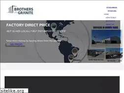 Sites similar to brothersingranite.com