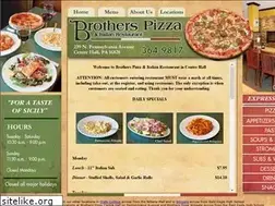 Sites similar to brotherspizzacentrehall.com