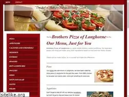 Sites similar to brotherspizzalanghorne.com