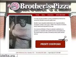 Sites similar to brotherspizzaonwhitehorse.com