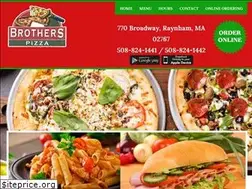 Sites similar to brotherspizzaraynham.com
