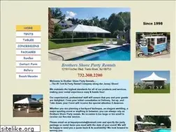 Sites similar to brothersshorepartyrentals.com