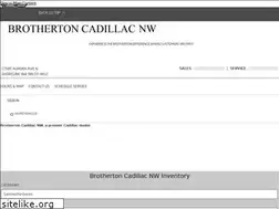 Sites similar to brothertoncadillacnw.com