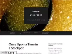 Sites similar to brothwhisperer.wordpress.com
