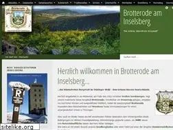 Sites similar to brotterode-am-inselsberg.eu