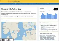 Sites similar to brottsplatskartan.se