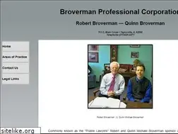 Sites similar to brovermanlaw.com