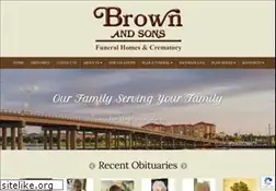 Sites similar to brownandsonsfuneral.com