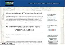 Sites similar to brownandthigpenauctions.com