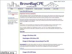 Sites similar to brownbagcpe.com