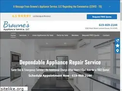 Sites similar to brownesappliance.com