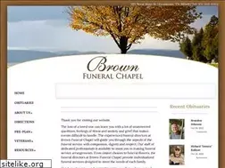 Sites similar to brownfuneralchapel.com
