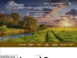 Sites similar to brownfuneralhomemanteno.com