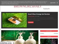 Sites similar to browngirlshaily.com