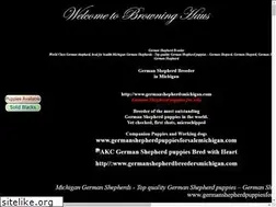 Sites similar to browninghausgermanshepherds.com