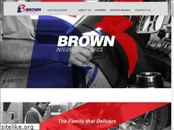 Sites similar to brownintegratedlogistics.com