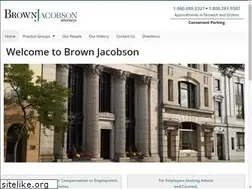 Sites similar to brownjacobson.com