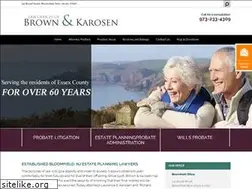 Sites similar to brownkarosen.com
