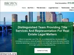 Sites similar to brownlawandtitle.com