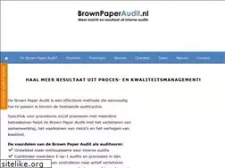 Sites similar to brownpaperaudit.nl