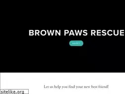 Sites similar to brownpawsrescue.com