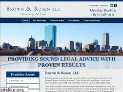 Sites similar to brownrosen.com