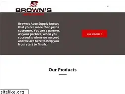 Sites similar to brownsautosupply.com